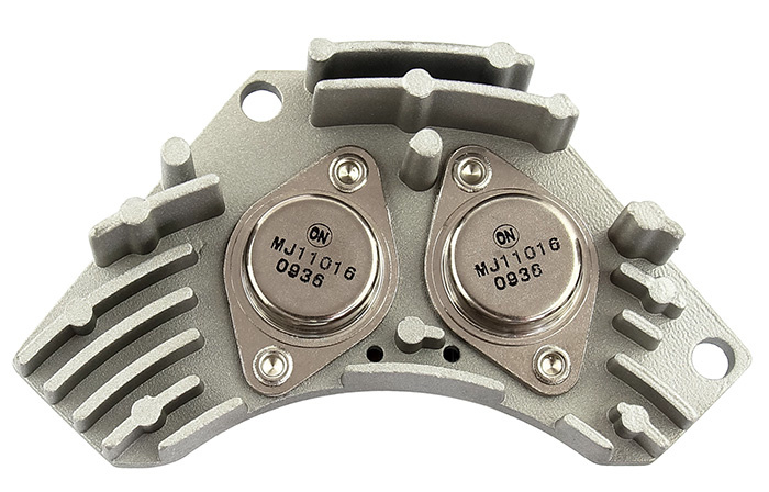 Interior blower control unit