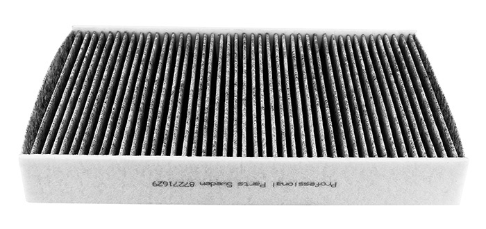 Fresh air filter carbon