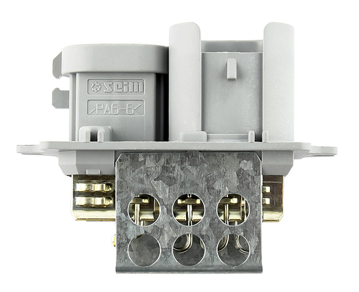 Interior blower control unit