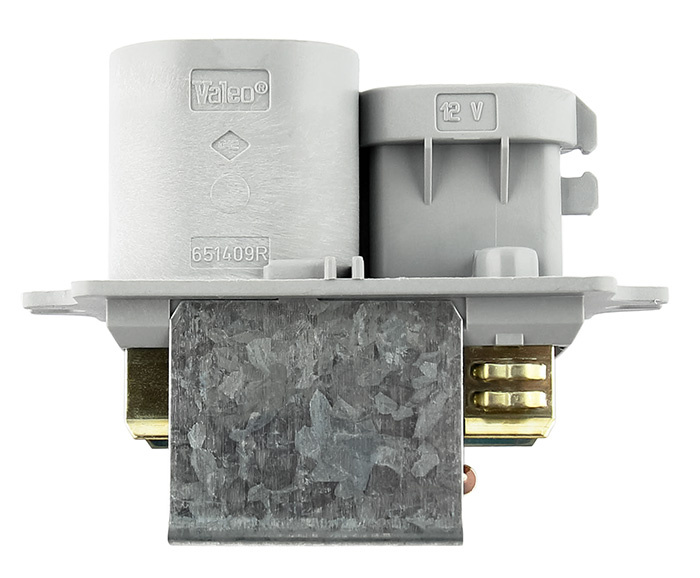 Interior blower control unit