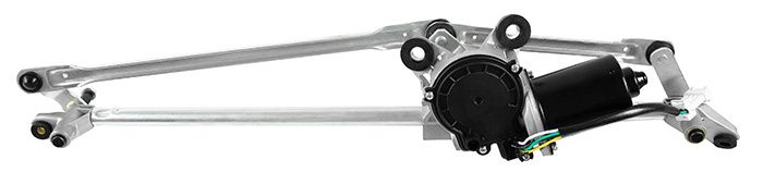 Wiper arm linkage incl electrical motor RHD