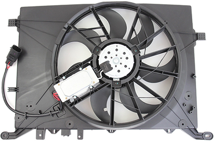 Radiator fan motor