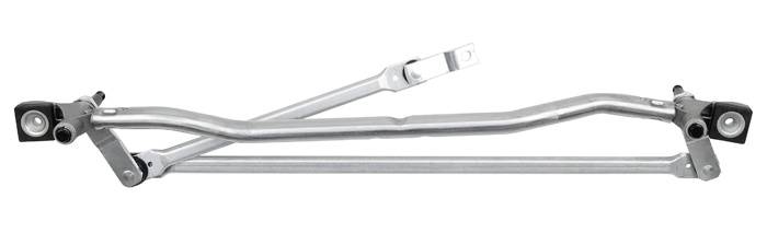 Wiper arm linkage without electrical motor