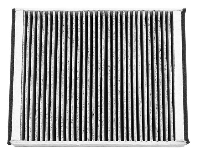Fresh air filter carbon