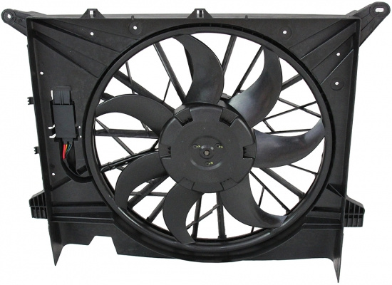 Radiator fan motor