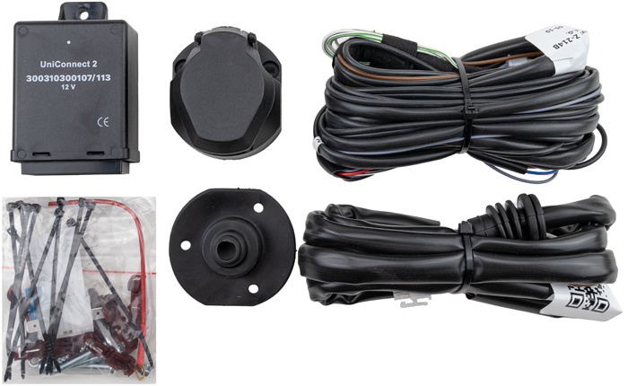 13-pin cable kit tow bar