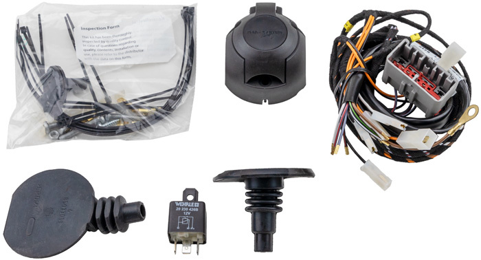 7-pin cable kit tow bar
