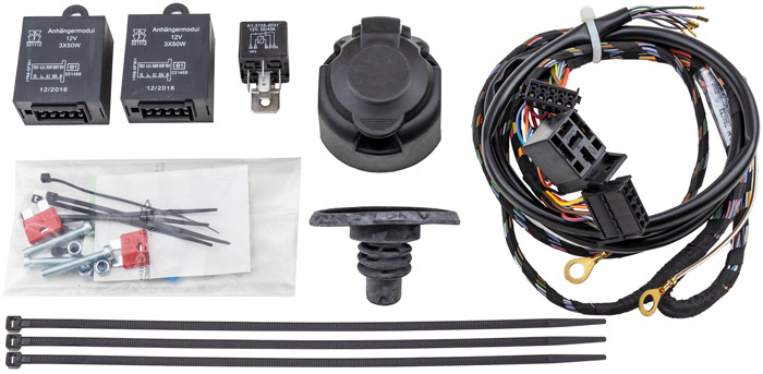 7-pin cable kit tow bar