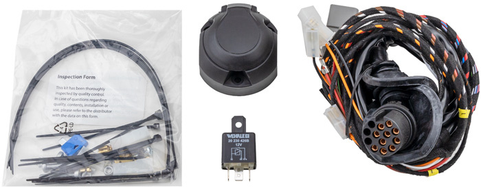 13-pin cable kit tow bar