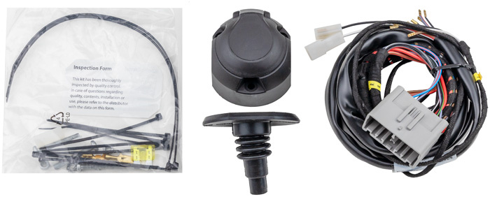 13-pin cable kit tow bar
