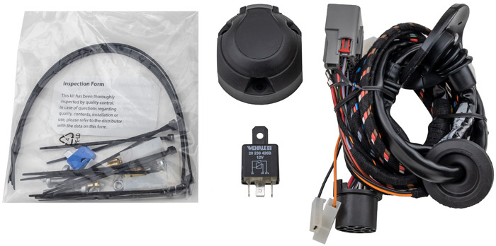 13-pin cable kit tow bar