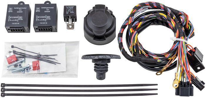 13-pin cable kit tow bar