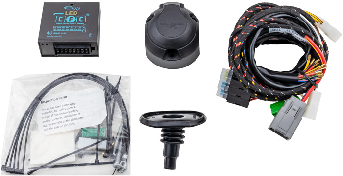 13-pin cable kit tow bar