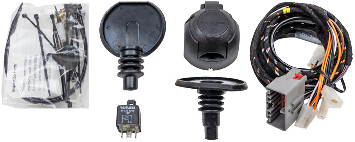 7-pin cable kit tow bar