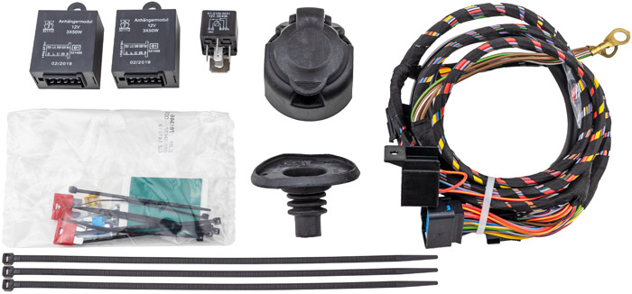 13-pin cable kit tow bar