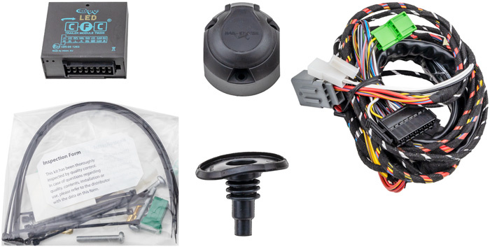 13-pin cable kit tow bar