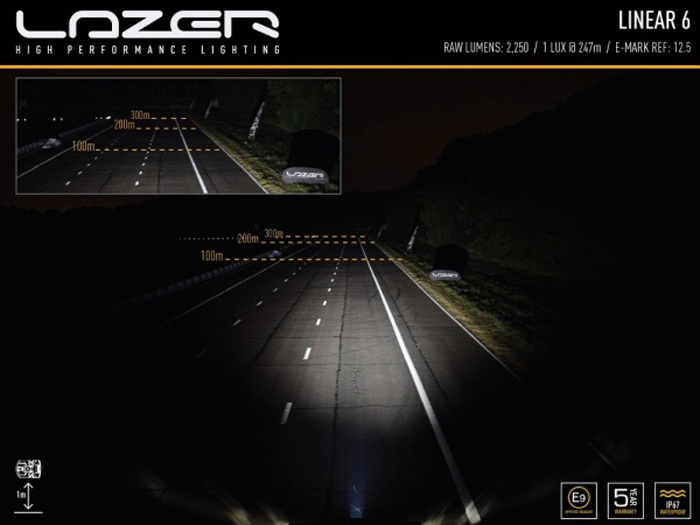 Lazer LED ramp Linear 6 + Digital Lightning 1200