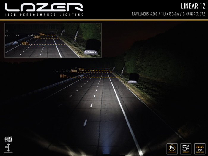 Lazer LED ramp Linear 12 + Digital Lightning 1200