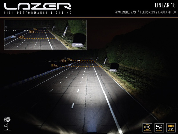 Lazer LED ramp Linear 18 + Digital Lightning 1200