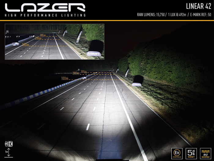 Lazer LED ramp Linear 42 + Digital Lightning 1200
