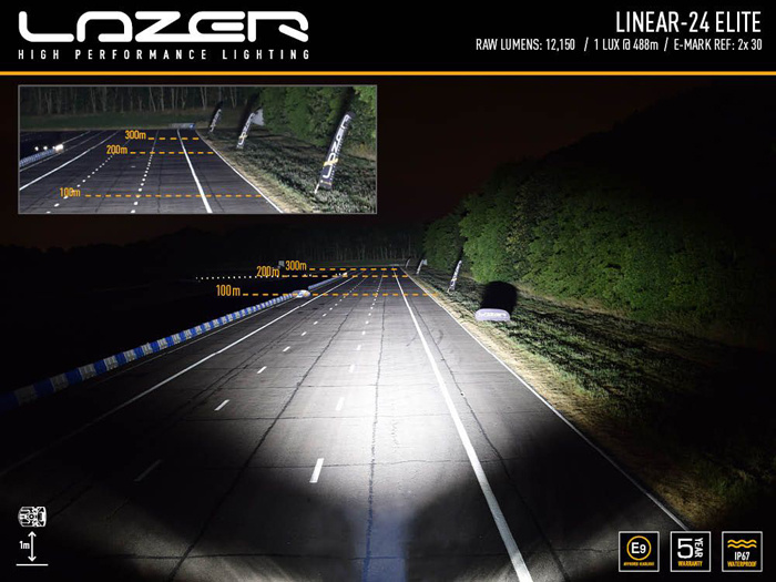Lazer LED ramp Linear 24 Elite + Digital Lightning 1200