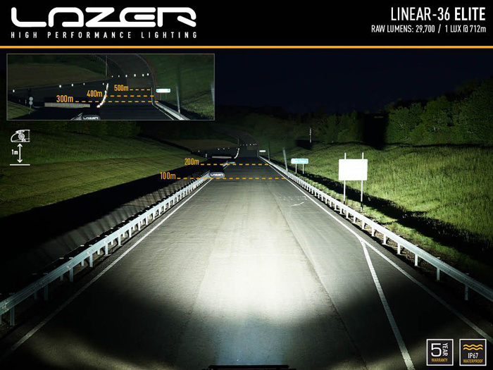 Lazer LED ramp Linear 36 Elite