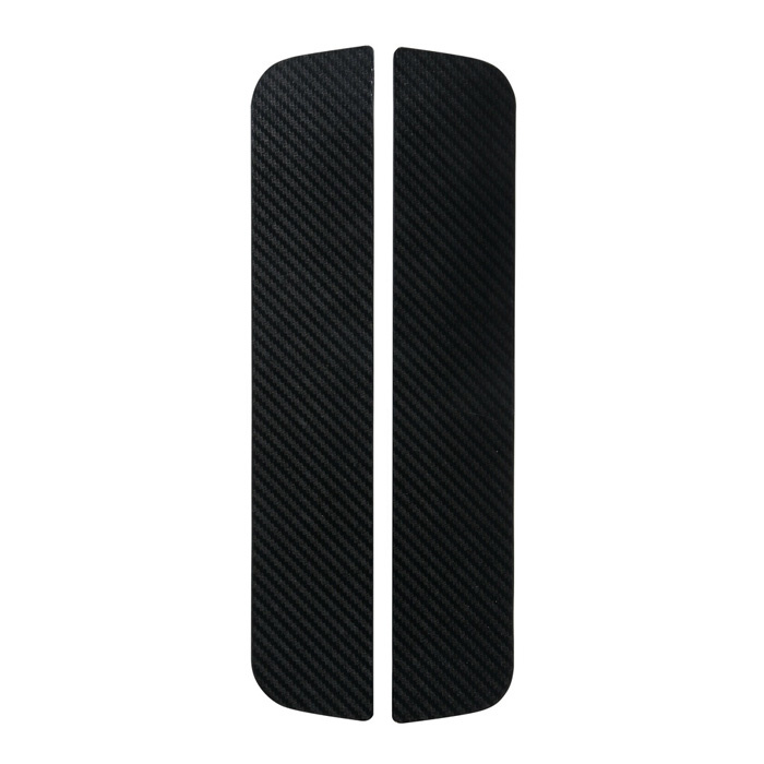 Carbon-Look adhesive door sill protectors - 300x55 mm