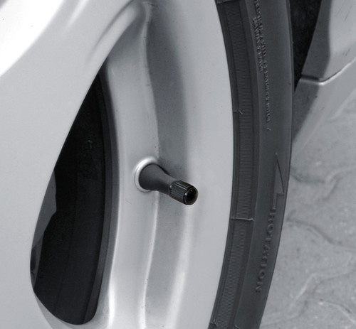 Abs tyre valve caps 5 pcs set