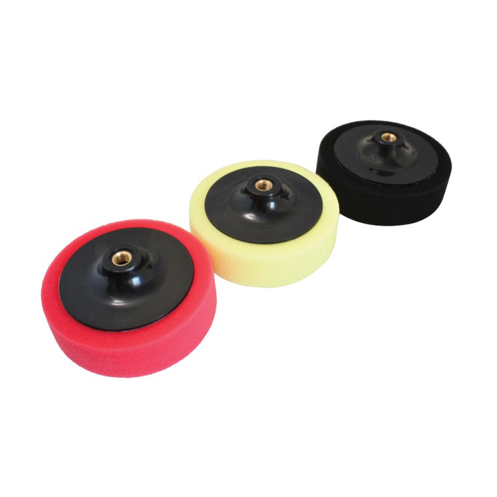 3 pcs (150mm) M14 polishing sponge set