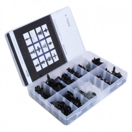 Trim clips assortment down Volvo - 350 pcs