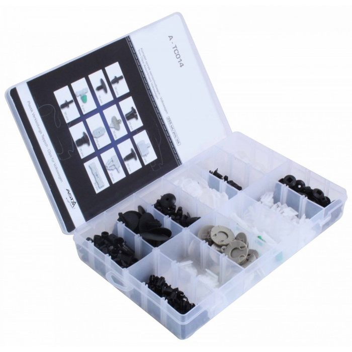 Trim clips assortment Volkswagen - 255 pcs