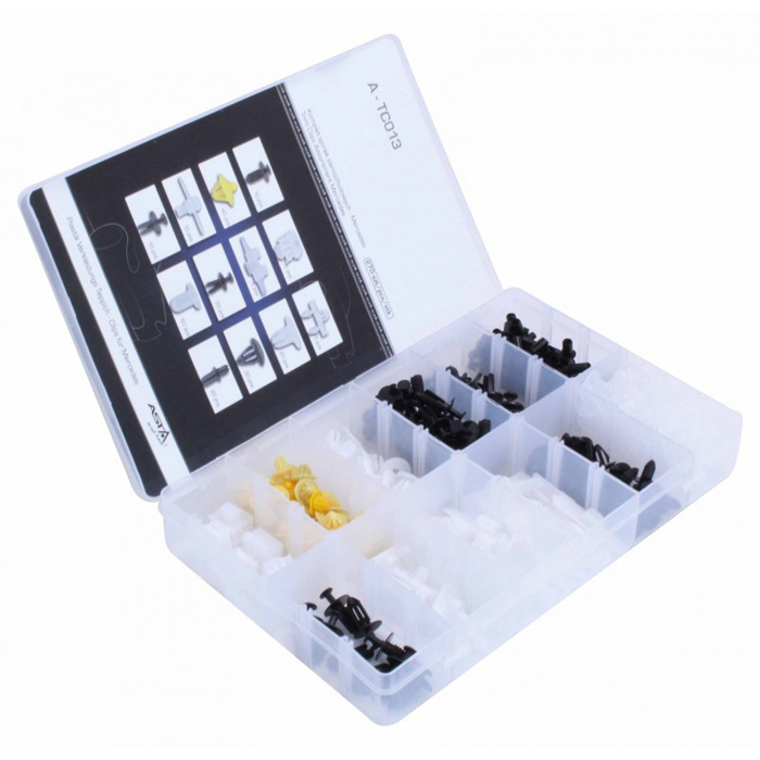 Trim clips assortment Mercedes - 270 pcs