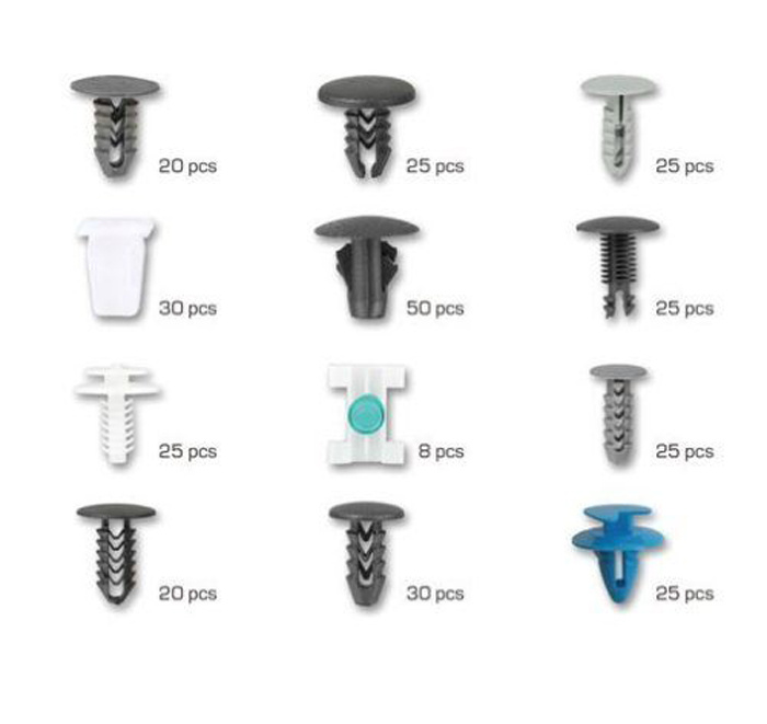 Trim clips assortment Fiat 308 pcs