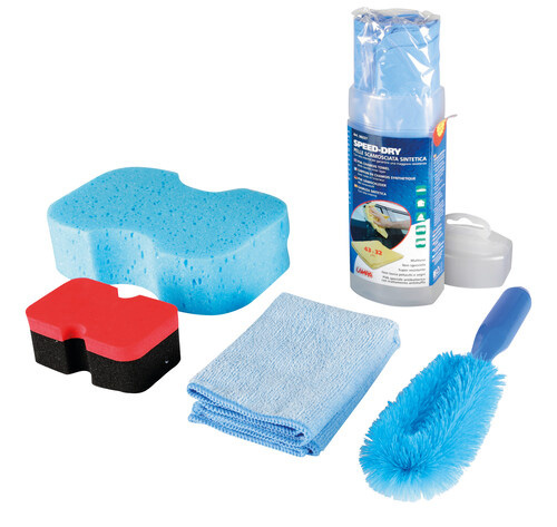5 pcs car wash and shine kit