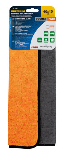 Premium double-face microfibre cloth