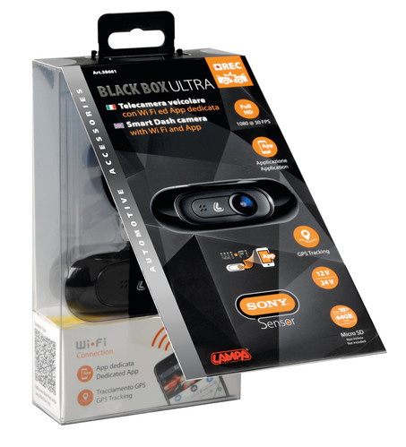 1080P dash camera with Wi-Fi and App - 12/24V