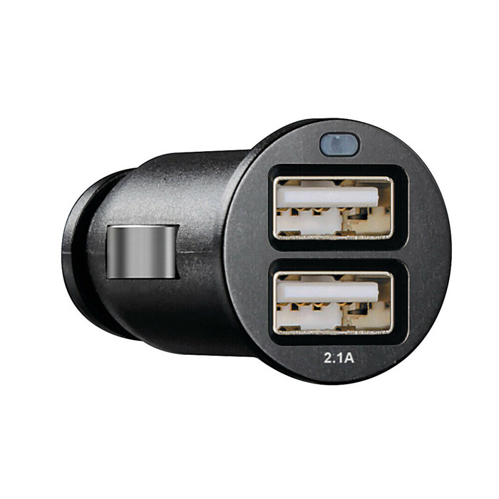 Plug-in Update 2 Usb ports charger - Fast Charge - 2100 mA - 12/24V