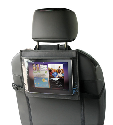 Tablet organizer back seat organizer