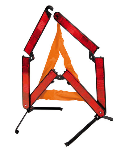 Warning triangle spider base