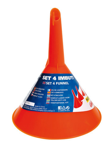 Set of 4 funnels