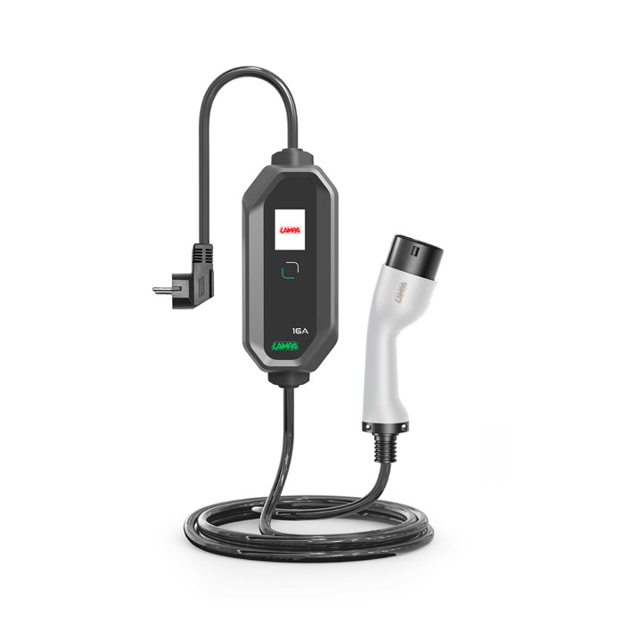 Portable electric vehicle charging station