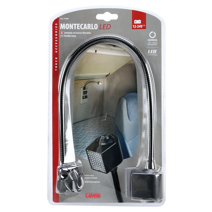 Montecarlo flexible lamp - 12/24V