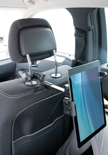 Tab-1 headrest tablet holder