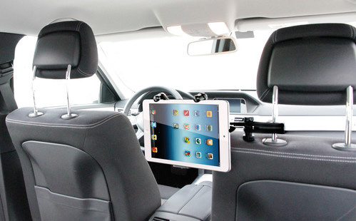 Tab-1 headrest tablet holder