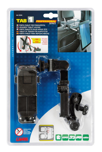 Tab-1 headrest tablet holder