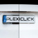 Plexiclick license plate holder transparent