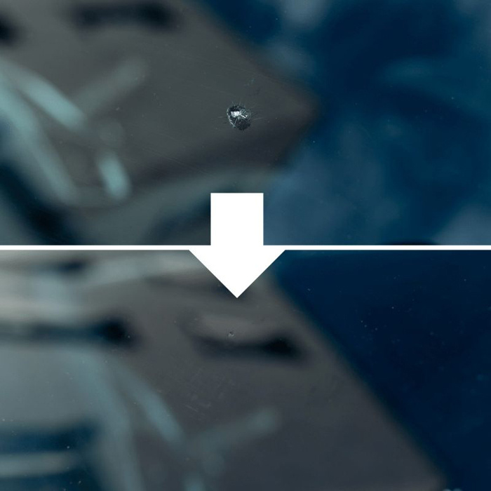 Windshield repair kit