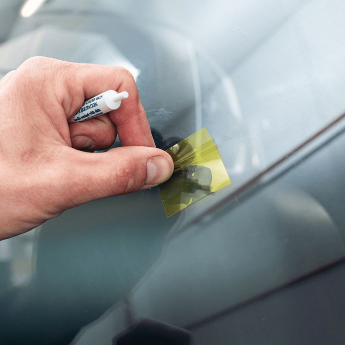 Windshield repair kit