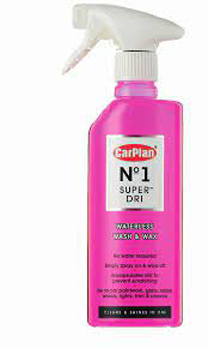 CarPlan No 1 Super Dri - Waterless Wash & Wax
