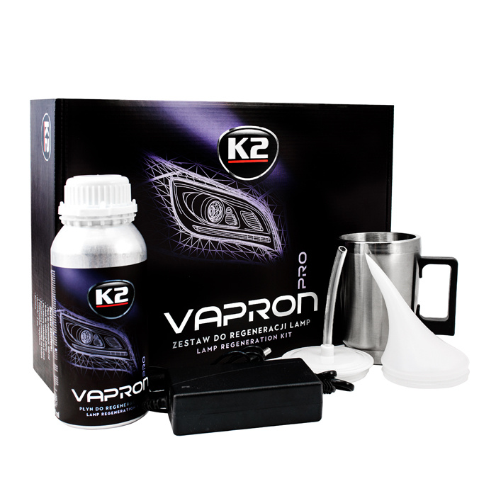 K2 VAPRON Pro Headlight regeneration kit